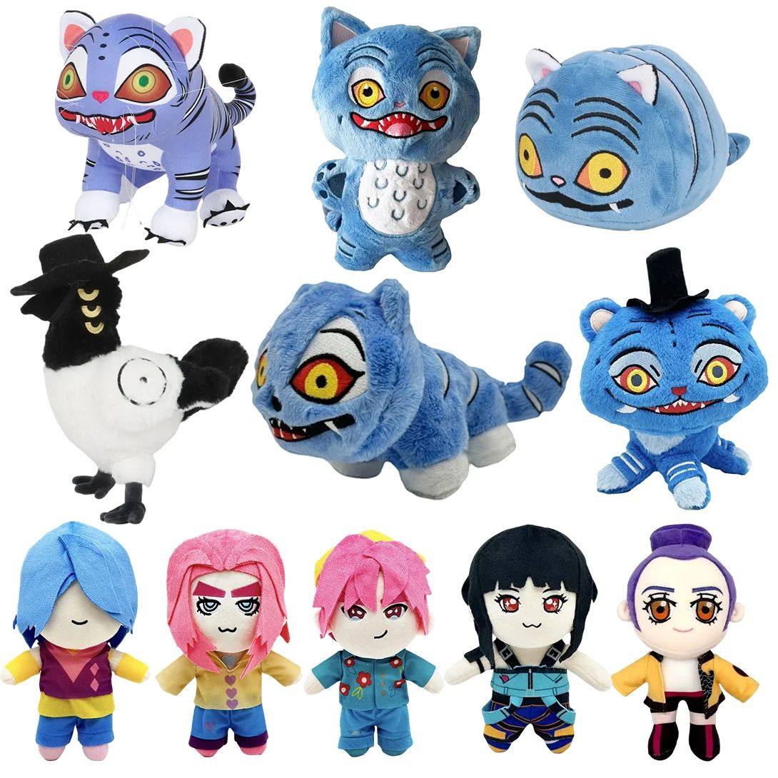 New Demon Hunters Tiger Plush Toy Demon Hunters Kpop Accesso