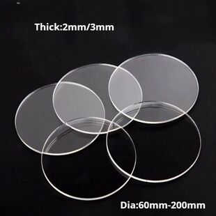1/5PCS Clear Acrylic Board Sheets Perspex Plate Thick 2mm 3m