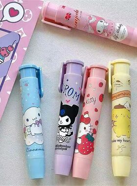 Creative Sanrio Press Eraser Anime Kuromi Melody Cinnamoroll