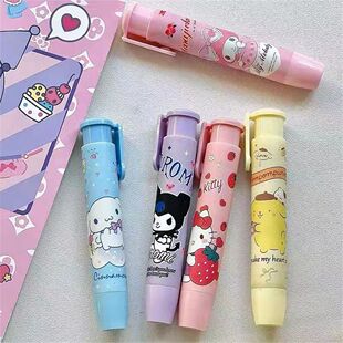 Creative Sanrio Press Eraser Anime Kuromi Melody Cinnamoroll