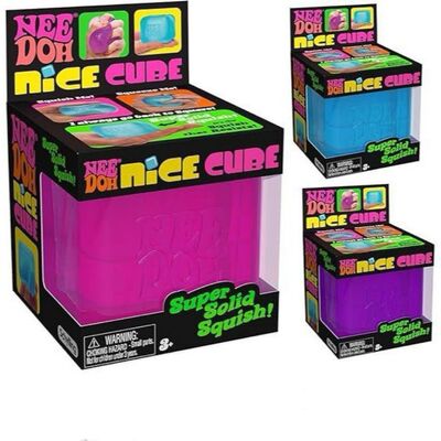 Schylling Needoh Nice Cube Sensory Toy Decompression Cube Pi