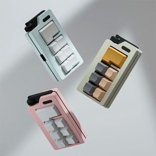 Keyboard Key Toy Finger Keyboard Keychain Fidget Toy Party S