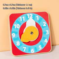 Baby Magnetic Sensory Busy Board Montessori Wooden Toy Simul thumbnail 4