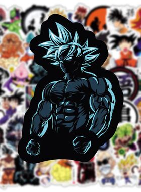 50pcs Dragon Ball Classic Waterproof Stickers for Fun Kid Ca