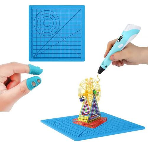 3D Printing Pen Silicone Mat DIY Creative Drawing Template P
