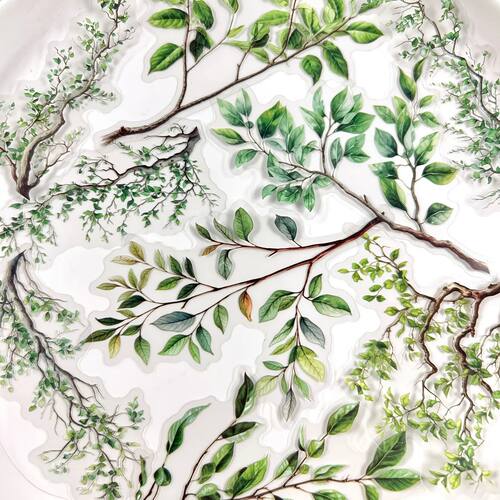 20 pcs Plant Branch Leaf Themed Sticker pack，Scrapbook，Pho