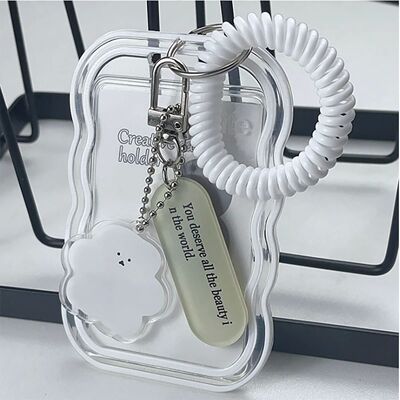 Creative Design Kpop Photocard Holder Transparent Card Holde