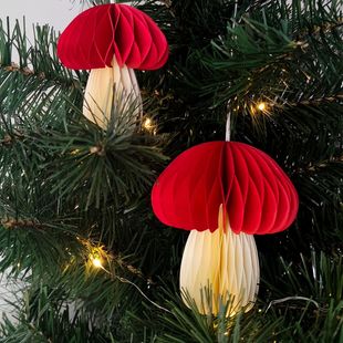 Mushroom honeycomb ball pendant mini pendant shop window dec