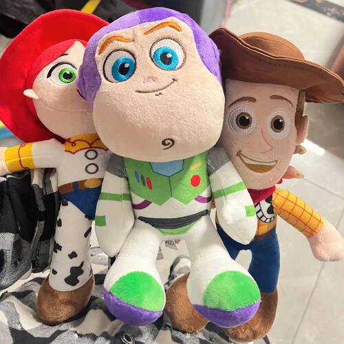 High-quality Toy Story Doll Woody Buzz Lightyear Jessie Soft