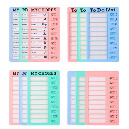 Reusable My Chores Checklist Task Board Daily Schedule Plann