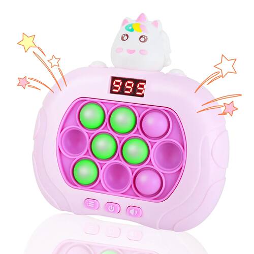 999 Level Electronic Pop Push Quick Push Game Console with L
