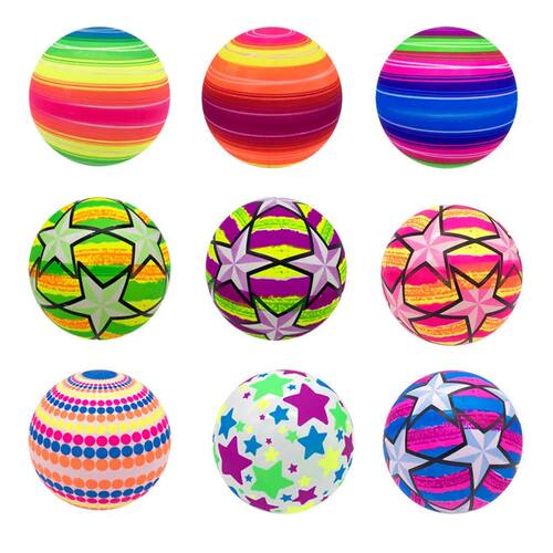 3pcs Environmentally Friendly Rainbow Ball Toys for Children