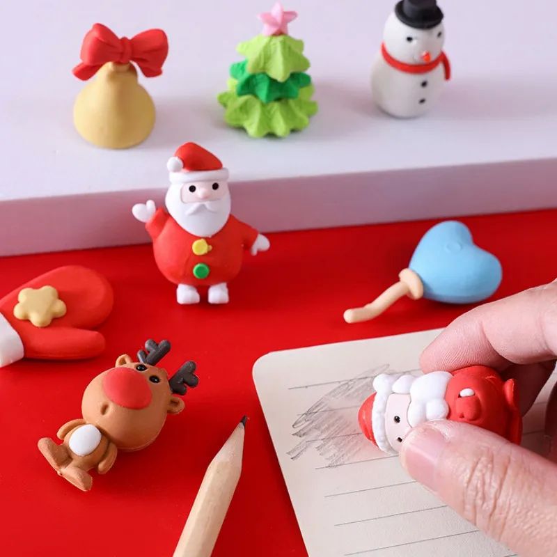 Christmas Small Gifts For Students High-Value Eraser Suit Le