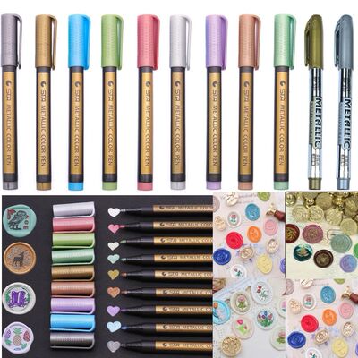 Fire Paint Markers DIY Envelope Sealing Wax Stamp Marker Pen