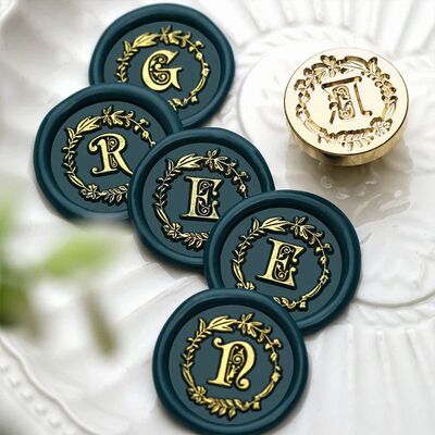 A-Z Seal Kit Sealing Wax for Stamp Head Letter Retro Stamps