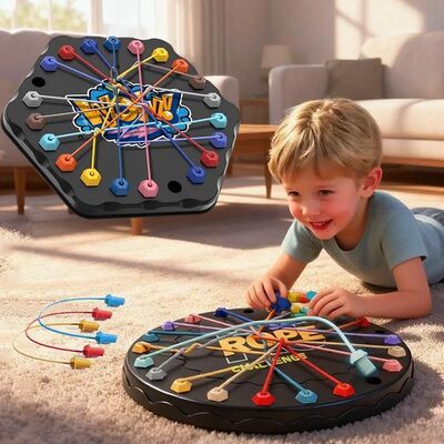 1pc Rope Tangle Challenge, Educational Toy for Kids, Logic &