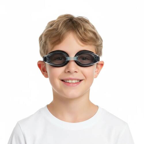 Kids Myopia Swimming Goggles for Boys Girls Ages 4-14 (Appro