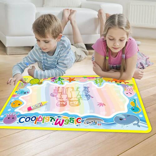 Coolplay Animal Themes Rainbow Water Drawing Mat & 2 Pens Wa