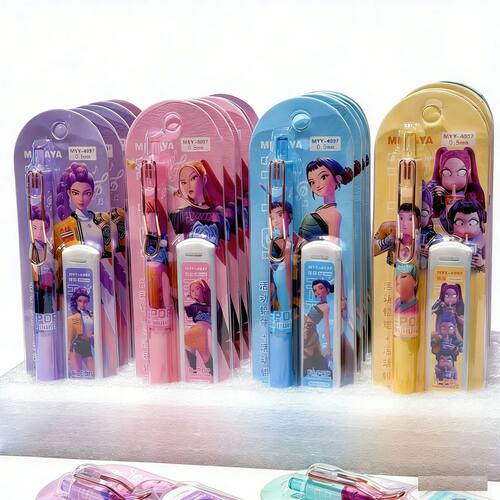 Random 1/2/4/6pcs K-POP Themed Pencil Set School Stationery
