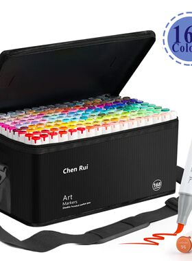 48/60/80/120/168 Color Dual Tip Art Markers – Brush & Chise
