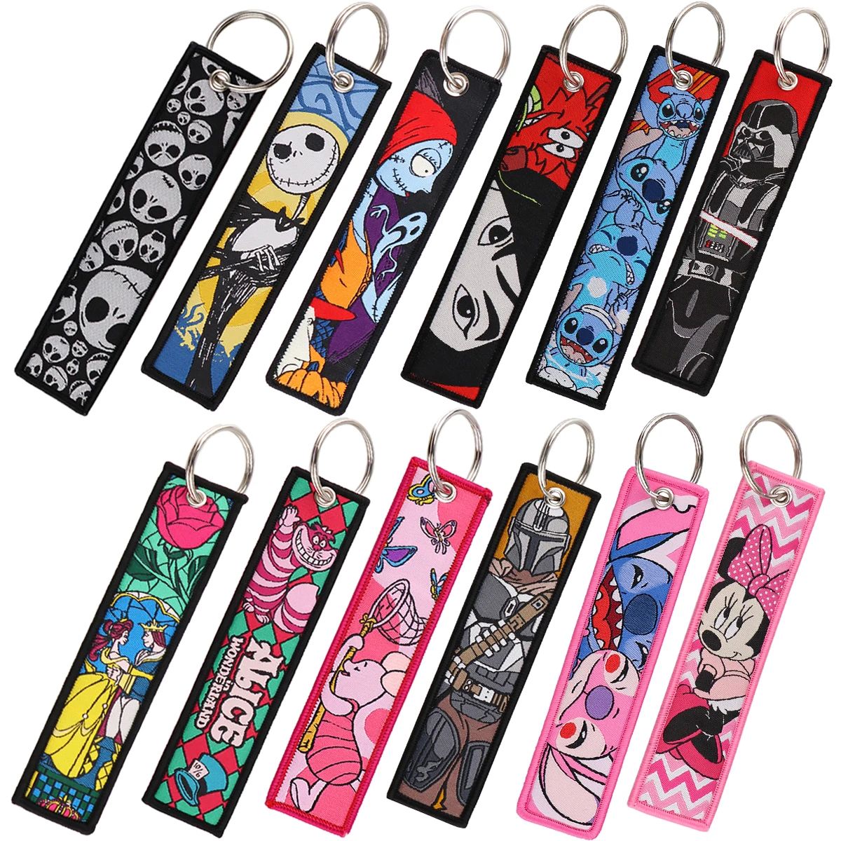 The Nightmare Before Christmas Key Tag Keycha Keychain for C