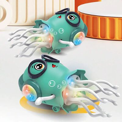 Auto-sensing Avoiding Dancing Jellyfish Kid Electronic Pet T