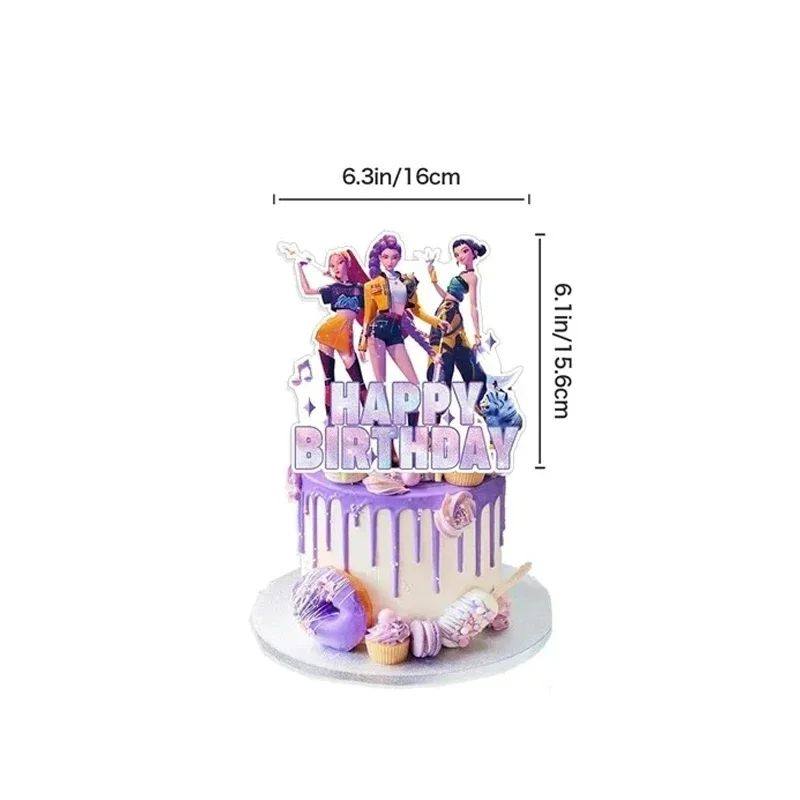 Kpop  Cake Topper Cake Decoration Cupcake Birthday Decoratin