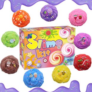 DIY Stretchy Craft Slime Set Creative Kit Play Kids Sensory