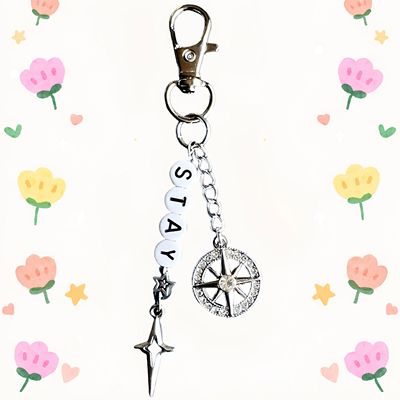 Handmade Stray Children Stay Kpop Beaded Keychain/Keyring |