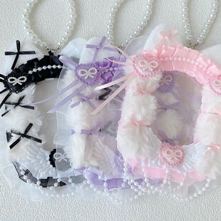 Handmade Lace Card Holder 3-inch Kawaii Kpop Photocard Holde