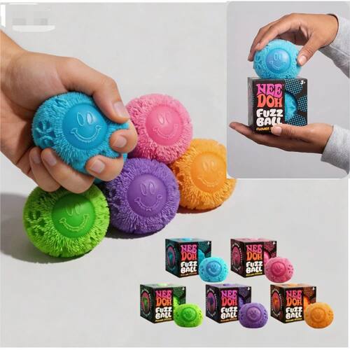 Nee Doh Fuzz Ball Series Desktop decompress Ornament Stress