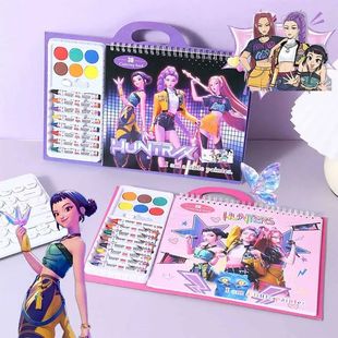 Kpop Demon Hunters Coloring Book Rumi Mira Zoey Creative Dr