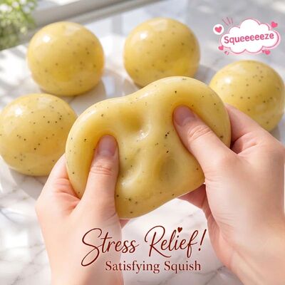 Handmade Vaseline Mashed Potato Squeeze Toy Realistic Soft S
