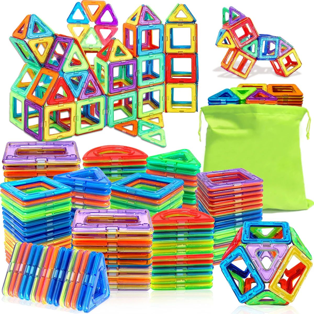 Big Size Magnetic Building Blocks - 3D STEM Educational Cons