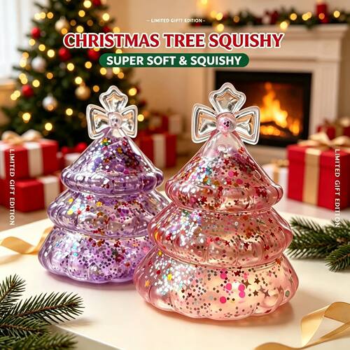 Maltose Christmas Pinch Music Decompression Toy Slow Rebound