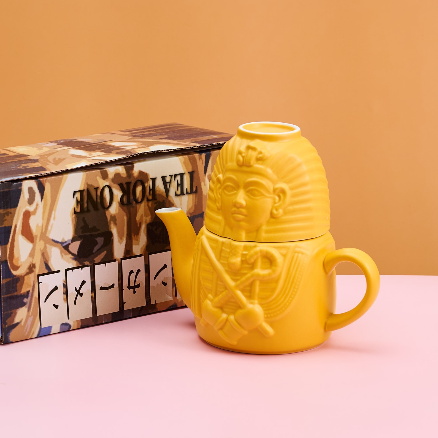 日本SUNART创意卡通黑猫咪茶壶