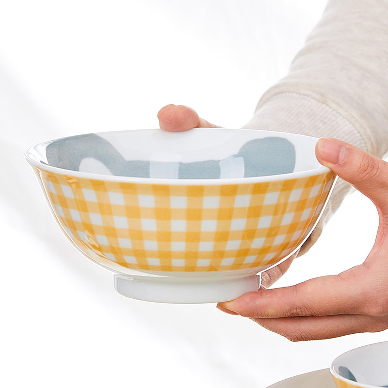 [陶瓷王]日本进口美浓烧贪吃熊陶瓷卡通儿童家用米饭碗圆盘汤杯,餐饮具,盘,淘宝优惠券,粉丝福利购,淘宝优惠卷