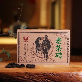 大益普洱茶生茶老茶砖生茶2018年云南勐海茶厂250g砖茶普洱生茶