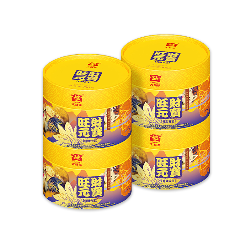 大益普洱茶2018年财沱生茶100g