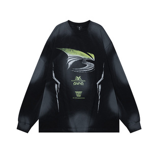 FLYOVER DOME LONG SLEEVE 飞越穹顶主题印花喷绘长袖