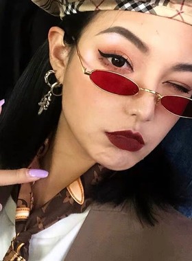 复古风ins蹦迪街拍太阳眼镜