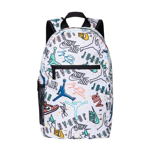 Jordan双肩包满印印花图案男女童大容量背包学生书包FJ6775-972