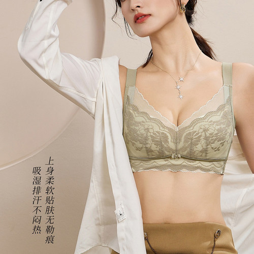 大码内衣薄款透气纸片杯