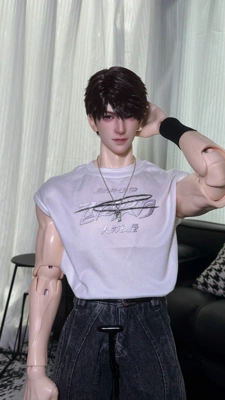 BJD75叔77叔娃衣 恋与深空夏以昼无袖背心cos服娃衣