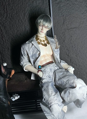 BJD75叔衬衫 阔腿裤 坎肩背心 时尚娃衣 壮瘦通穿 模特yc77和id75