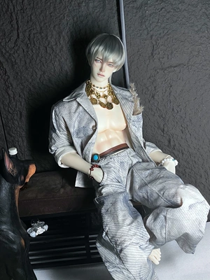 BJD75叔衬衫 阔腿裤 坎肩背心 时尚娃衣 壮瘦通穿 模特yc77和id75