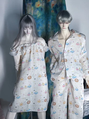 BJD75叔娃衣 75叔77叔睡衣家居服 睡裙 多色能选