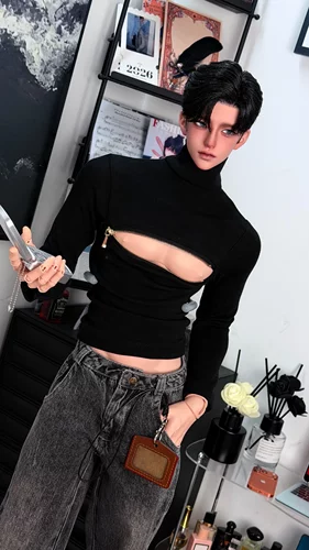 BJD娃衣75叔77叔68-73叔休闲针织衫