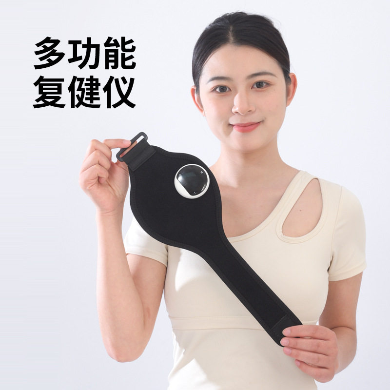 跨境手部放松ems脉冲按摩器电加热自用手足腿肌肉训练恢复