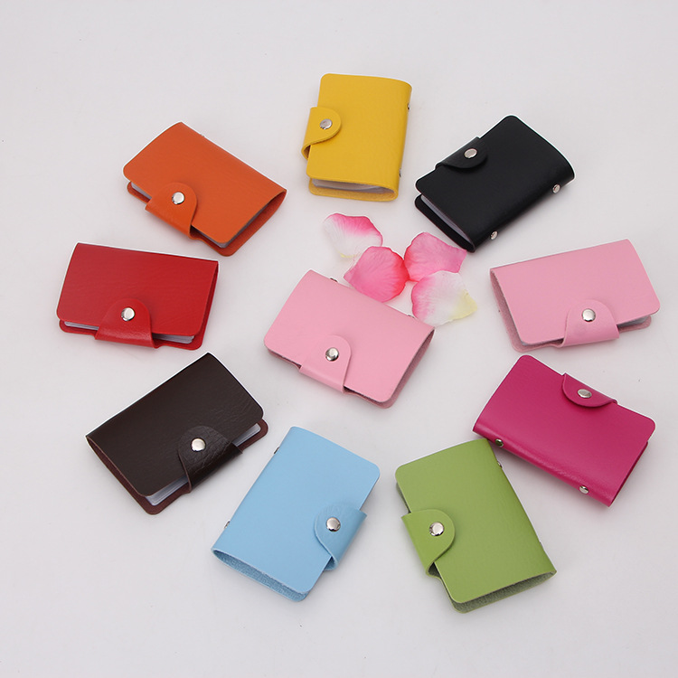 卡士男女通用新款多卡位防消磁超薄大容量精致小巧装卡片包女韩版